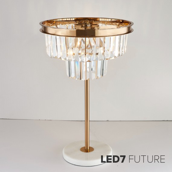 Loft Industry Modern - Odeon Table Brass